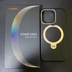 TORRAS iPhone 16 Proレザーケース MagSafe回転スタンド