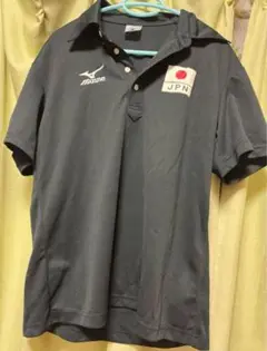 Mizuno 日本代表 ブラックポロシャツ