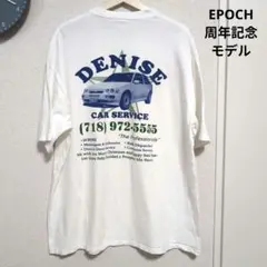 EPOCH x DENISE CAR SERVICE プリントT ホワイト