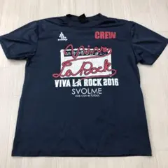 SVOLME スボルメ ドライTシャツ VIVA LA ROCK スタッフ L