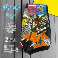 ポケモン ボクサーブリーフ (前開き)120サイズ 2枚組 新品