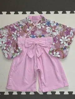 袴ロンパース(女の子)