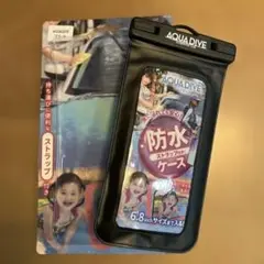 防水スマホケース　水中用　海やプールのレジャーに！