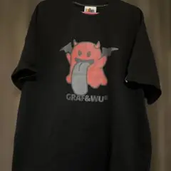 GRAF&WU/ グラフアンドウー 天使＆悪魔 BOOGHOST Ｔシャツ L