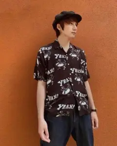 オープンカラーシャツ　アロハシャツ　ヴィンテージ　古着　bawdies