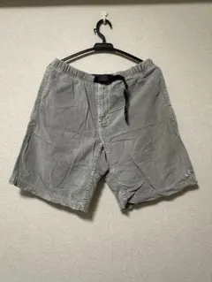 GRAMICCI コーデュロイグレー ショートパンツ M
