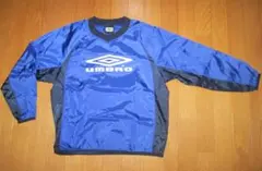 UMBRO(アンブロ)のウィンドブレーカーシャツ　　　　　　ピステ　ブルー