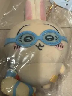 ちいかわ ゴーグルうさぎマスコット　お顔厳選