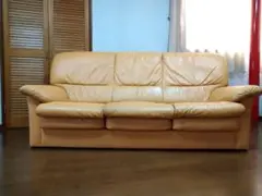 ソファ 3人掛け レザー