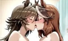 18 ミスターシービー　シンボリルドルフ風　バスタオル　タペストリー