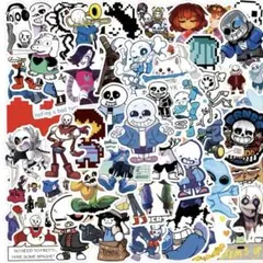アンダーテールキャラクター ステッカーセット　55枚