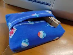 夏らしくカキ氷柄
