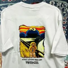 セサミストリート 叫び ティーシャツ 夏 半袖 メンズ 新品 XL ２XL