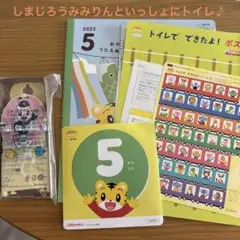しまじろう　トイレ　2022年5月号セットしまじろう DVD付き