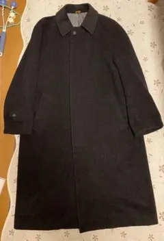 Brooks Brothers ロングコートステンカラー カシミヤ混ビックサイズ