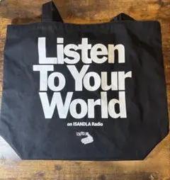 Listen To Your World on ISANDLA Radioバッグ