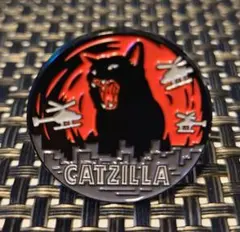 【新品未使用】 猫/CATZILLA　ピンズ、ピンバッジ