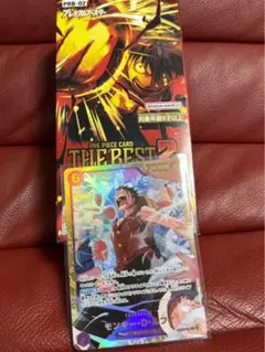 ワンピースカードザ・ベスト2 モンキー・D・ルフィ SEC