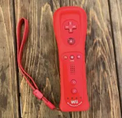 【ジャケット付】Wiiリモコン Motion Plus RVL-036 赤1個