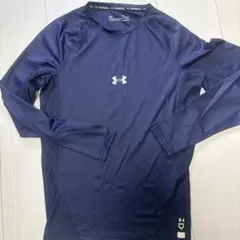 Under Armour HeatGear アンダーシャツ LG ネイビー