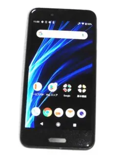 良品 SHARP AQUOS sense SHV40 au ベルベットブラック