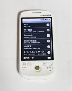 NTT docomo スマートフォン ホワイト with Google