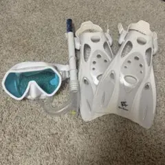AQAマスク REEF TOURERフィン シュノーケルセット 大人用