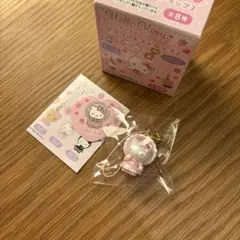 【匿名発送】ハローキティ マスコットストラップ ロリータ　ステッカー付き