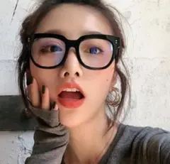新品‐1.0 眼鏡 度あり インスタ映え メガネ 男女兼用 メンズ レディース
