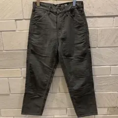 UNIQLO U ワイドフィットテーパードカラージーンズ ダークグレー 29