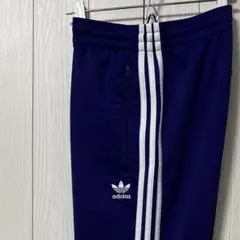 アディダス adidas トラックパンツ 刺繍ロゴ トレフォイル スリーライン