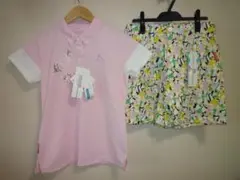 【新品M】le coq golf ルコックゴルフ　夏物セットアップ