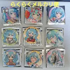初音ミク　ラッキー⭐缶バッチBOX　はんなり京都♪　缶バッチ９個セット
