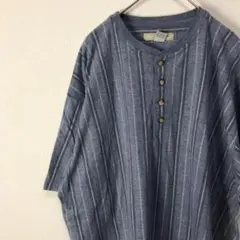 USA古着 ストライプ オーバーサイズ Tシャツ