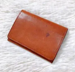 ✨美品✨dan genten ゲンテン　2つ折り財布　カードケース　レザー　革★