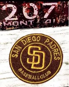 【新品❣️】MLB パドレス　アイロン　接着　ワッペン
