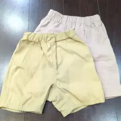 90サイズショートパンツ2枚セット