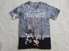 ディズニー“ハッピーハロウィン2018”　ロングTシャツ　灰　S　ok2507B