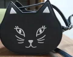 猫の顔デザイン ショルダーバッグ