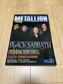 METALLION VOL.28 BLACK SABBATH特集