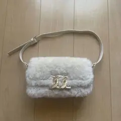 H&M ファーバッグ