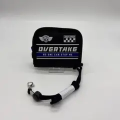 新品未使用　OVERTAKE ブラックナイロン財布　青黒