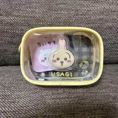 ちいかわ ぷっくりクリアミニポーチ 【うさぎ】