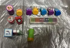 キャラクタースタンプセット　おもちゃ　ハンコ
