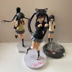 けいおん！ 中野梓 フィギュア 3種セット