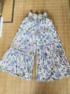 Ocean Pacific ガウチョパンツ フレアパンツ Mサイズ　花柄