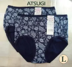 アツギ ATSUGI フリーラ FLEELA ショーツ L ネイビー ２枚セット