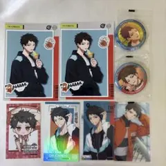 18TRIP エイトリ 木ノ内太緒 缶バッジ クリアシート ブロマイド