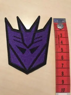 80-8 トランスフォーマー デストロン 悪の集団 刺繍ワッペン アイロン熱用