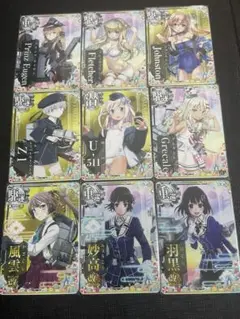 艦これアーケード　夏帯9枚セット